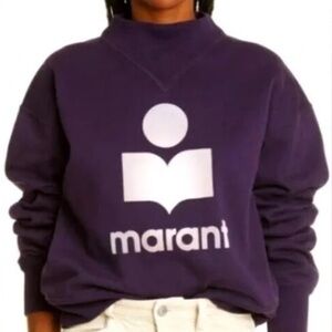 Isabel Marant Purple Sweatshirt